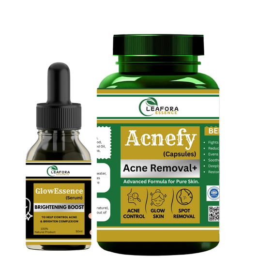 Clear Skin Duo - Acnefy Capsules + GlowEssence Serum